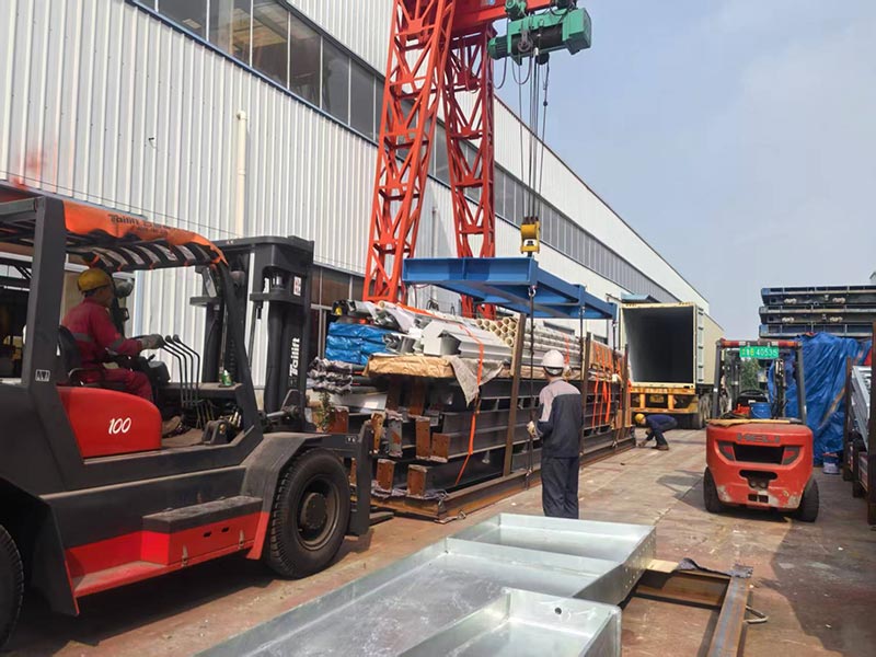 Челичните конструкции од Гвајана се испорачани успешно, олеснувајќи ги новите патувања во странство градежништво