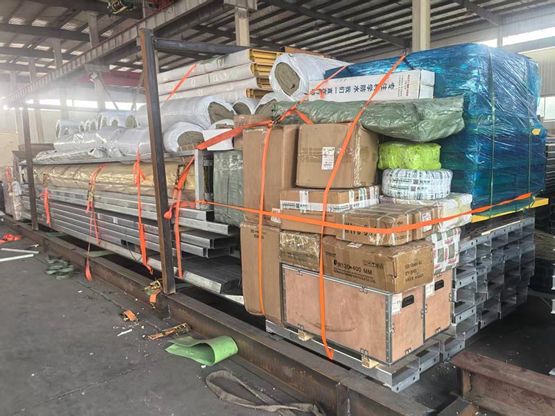 Вести за испорака на прилагодена челична конструкција во Мајот